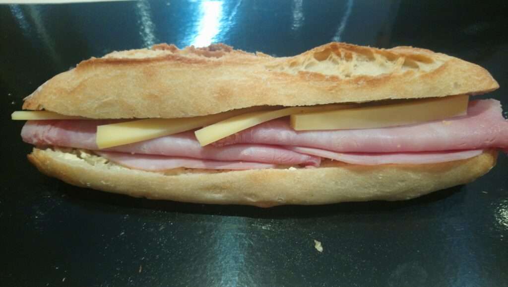 sandwich jambon beurre comté